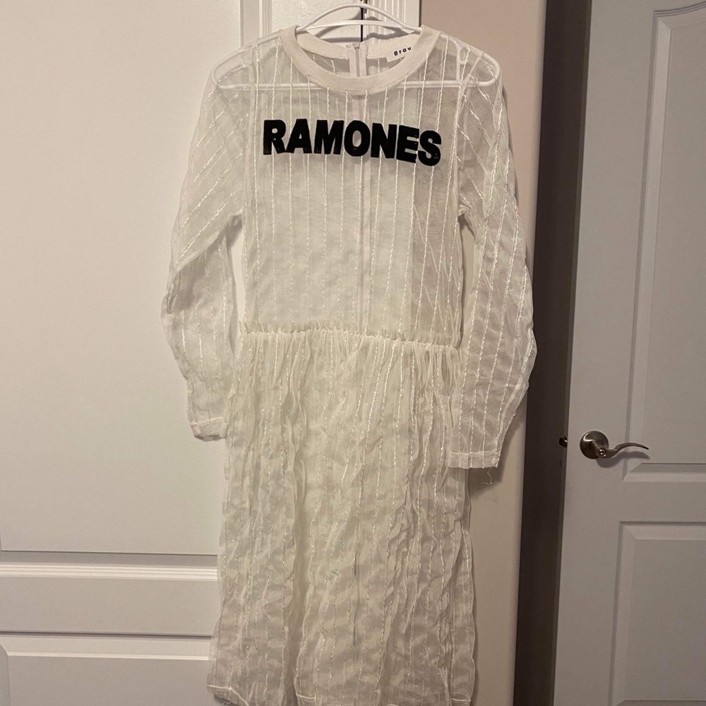 🛍 Long Sleeve see through Dress🛍